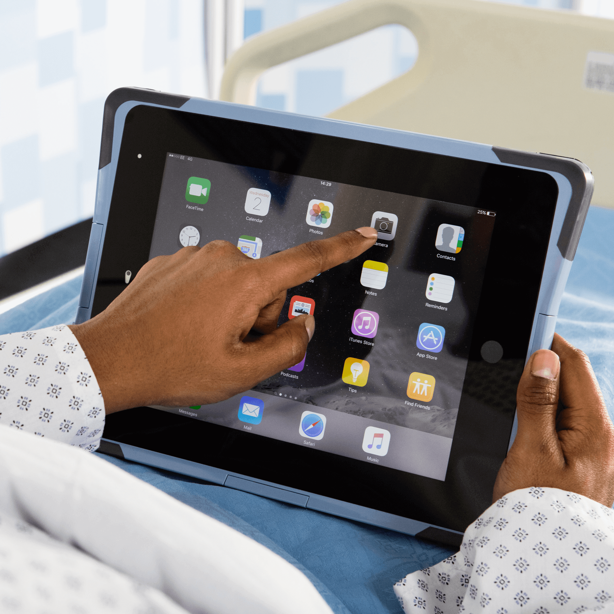 Best Ipad For Medical Professionals FlipPad Slimline - Clinically safe medical case for iPads