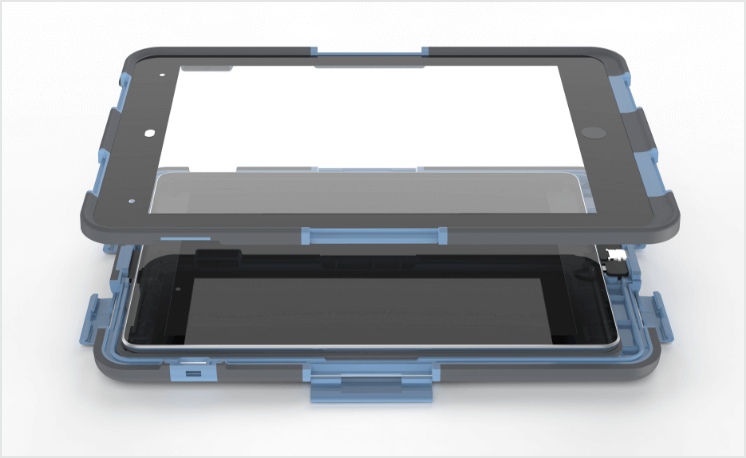 Medical Grade iPad Case - Easy to Assemble