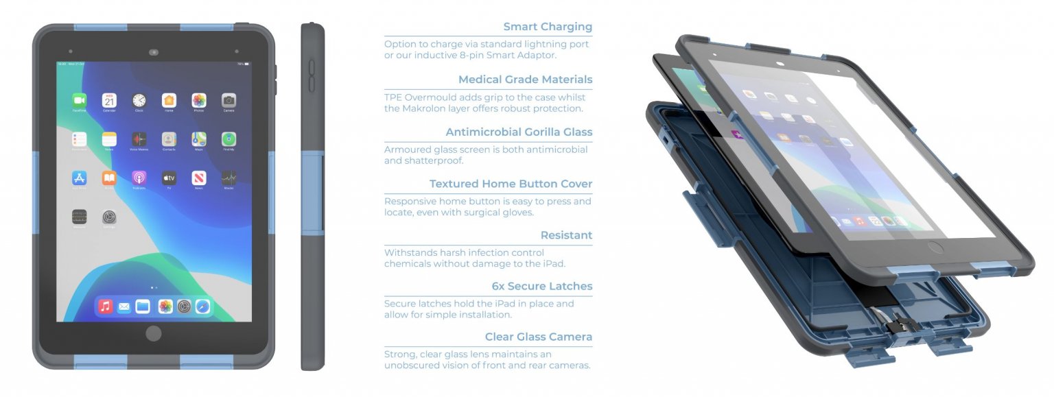 iBioShield 10X Medical Grade iPad Case FutureNova