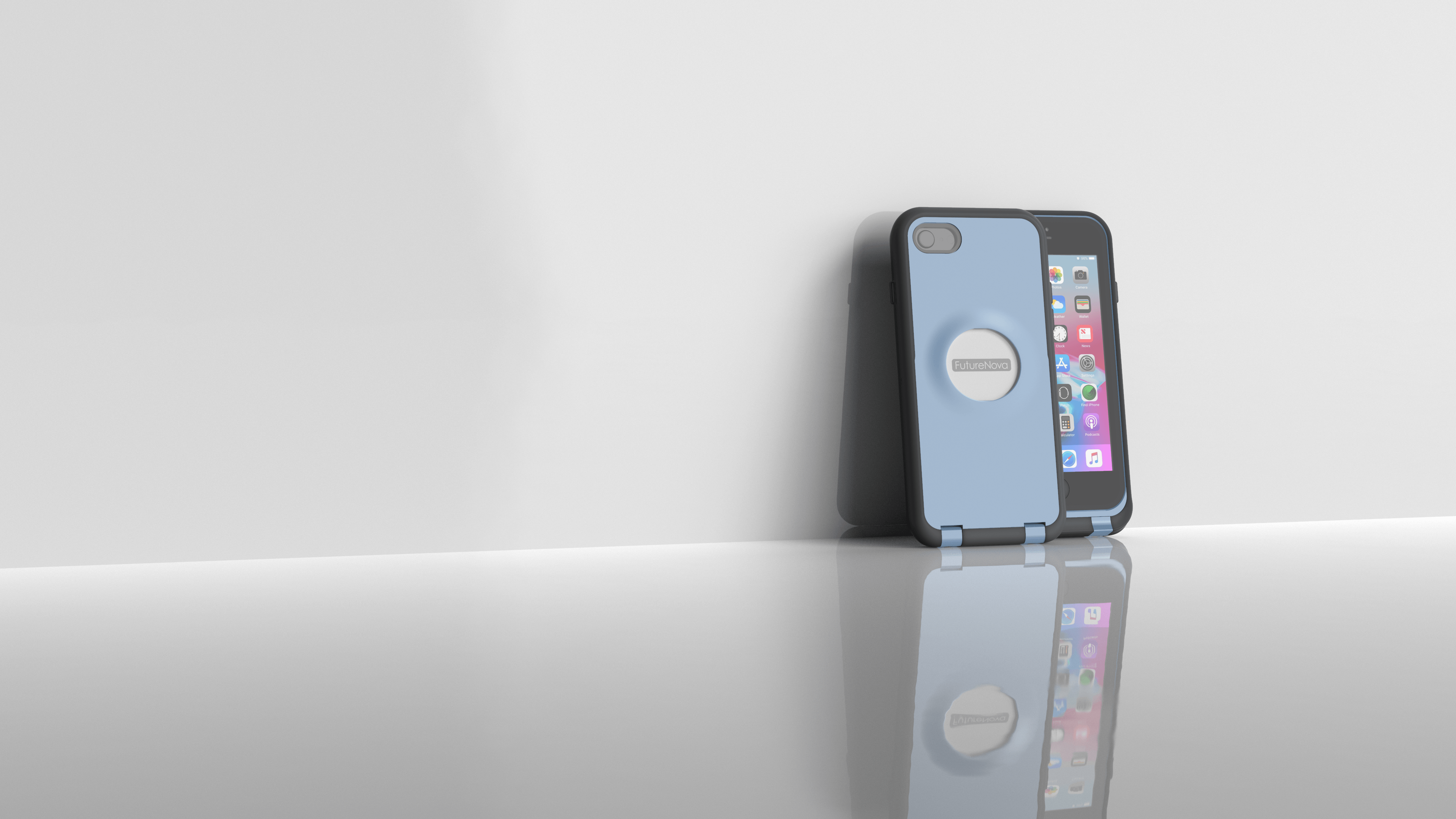 Medical Grade iPhone SE Case for Healthcare - FutureNova iBioShield Medical Grade iPhone SE Case for Healthcare - FutureNova iBioShield